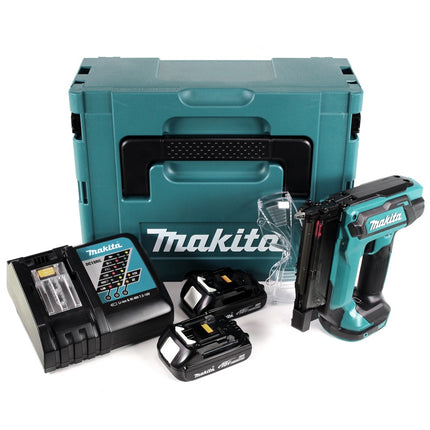 Makita DPT 353 RYJ 18 V Li-Ion Akku Pintacker im Makpac + 2 x 1,5 Ah Akku + Ladegerät - Toolbrothers