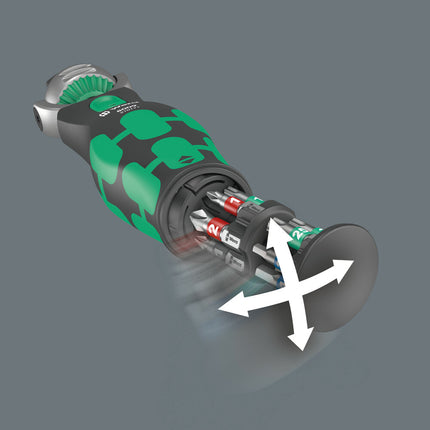 Zestaw kluczy nasadowych WERA 8009 Zyklop Pocket Set 2 19-częściowy 3/8 ″ + 1/4 ″ ( 4000822451 )