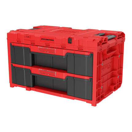 Toolbrothers RHINO XXL Drawer 2 ULTRA drawer case with two drawers + dividers 29 L IP66