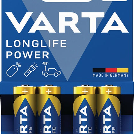 VARTA battery Longlife Power 1.5 V AA-AM3-Mignon 2950 mAh ( 4000901811 )
