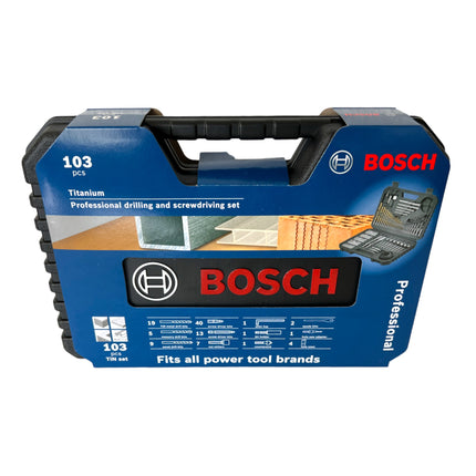 Bosch Titanium Pro drill and screwdriver bit set 103 pieces ( 2608594070 )