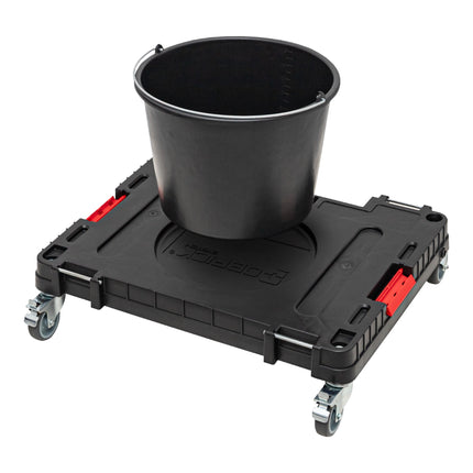 Toolbrothers RHINO XXL mobilny wózek transportowy ECO Movement+ na kółkach z metalowymi kołami skrętnymi i hamulcem