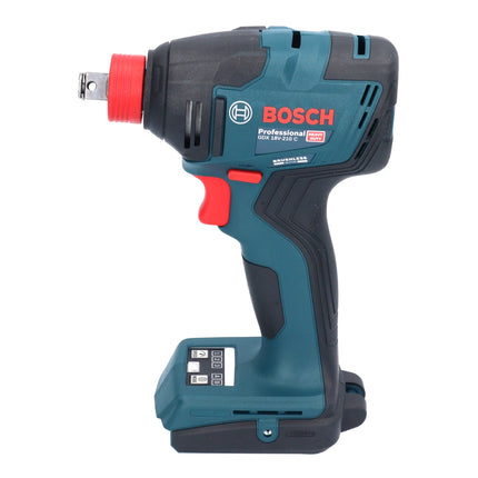 Bosch GDX 18V-210 C Avvitatore a impulsi professionale a batteria 18 V 210 Nm senza spazzole + 2x batteria ricaricabile 2,0 Ah + caricabatterie + L-Boxx