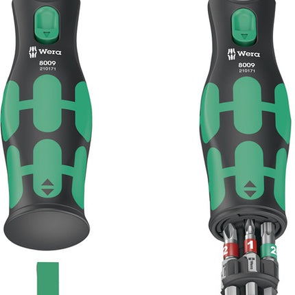 Wera socket spanner set 8009 Zyklop Pocket Set 3 ( 8002931221 ) 27-piece 3/8 ″ + 1/4 ″