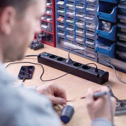 Brennenstuhl Steckdosenleiste Bremounta ( 8000594293 ) 5-fach Kabel-L.3m m.Kinderschutz