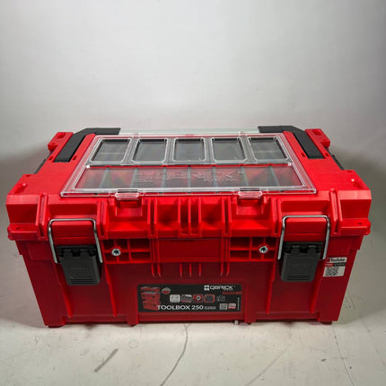 Qbrick System PRIME Toolbox 250 Expert RED ULTRA HD Custom mit Organizer stapelbar Beschaedigt 0 - toolbrothers