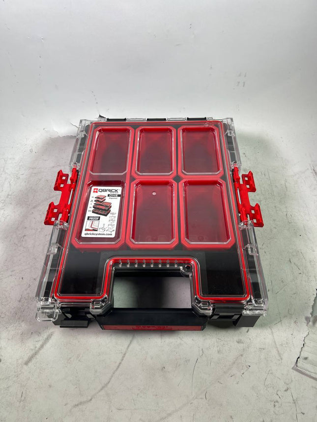 Qbrick System ONE Organizer M Plus stapelbar 364 x 264 x 106 mm 4 l IP66 mit 5 Inlays Beschaedigt 1 - toolbrothers