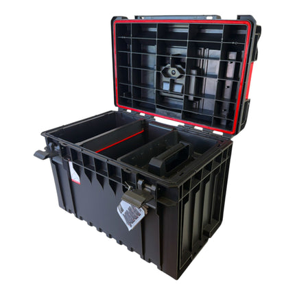Qbrick System ONE 450 1 0 Technik Werkzeugkoffer 585 x 385 x 420 mm 52 l stapelbar IP66 alte Version ohne Gewindeeinsaetze 2 - toolbrothers