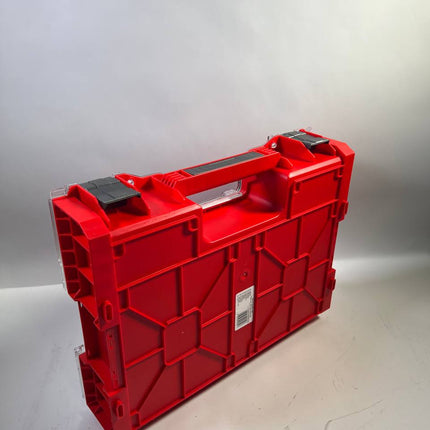Qbrick System PRO Organizer 300 RED ULTRA HD stapelbar 452 x 358 x 110 mm 9 l IP54 mit 8 Inlays Unvollstaendig 2 - toolbrothers