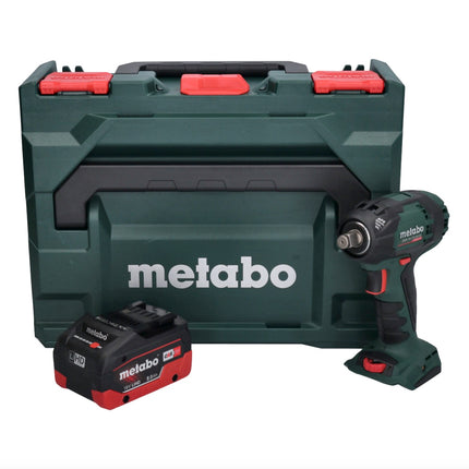 Metabo SSW 18 LTX 300 BL llave de impacto sin cable 18 V 300 Nm 1/2" sin escobillas + 1x batería recargable 8,0 Ah + metaBOX - sin cargador