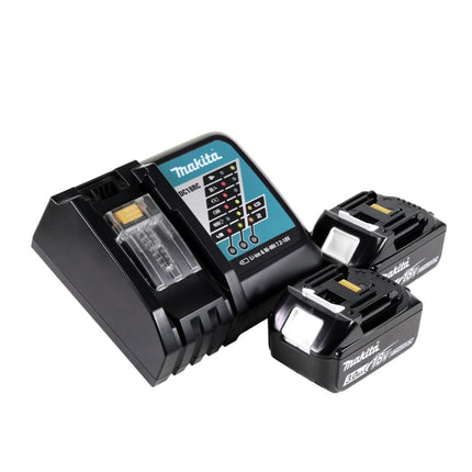 Llave de impacto sin cable Makita DTW 300 RFJ 18 V 330 Nm 1/2" sin escobillas + 2x batería recargable 3,0 Ah + cargador + Makpac