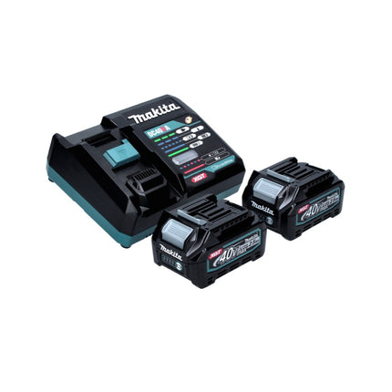 Makita GA 005 GD2 Akumulatorowa szlifierka kątowa 40 V maks. 125 mm Bezszczotkowa XGT + 2x akumulator 2,5 Ah + ładowarka