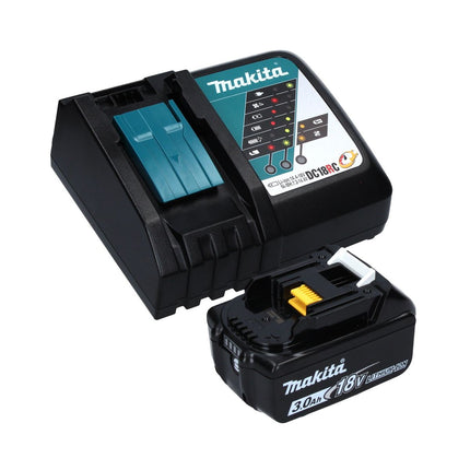 Llave de impacto sin cable Makita DTW 701 RF1J 18 V 700 Nm 1/2" XPT Brushless + 1x batería recargable 3.0 Ah + cargador + Makpac