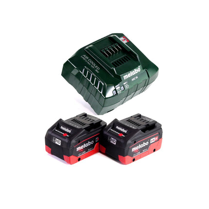 Metabo BH 18 LTX BL 16 Perceuse à percussion sans fil 18 V 1.3 J SDS-plus Brushless + 2x Batteries 8.0 Ah + Chargeur + Coffret MetaBOX