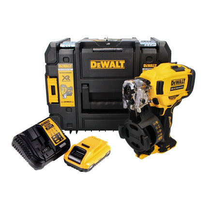 Clavadora a batería DeWalt DCN 45 RNL1 clavadora de bobina 18 V 19 - 44 mm sin escobillas + 1x batería 3,0 Ah + cargador + TSTAK
