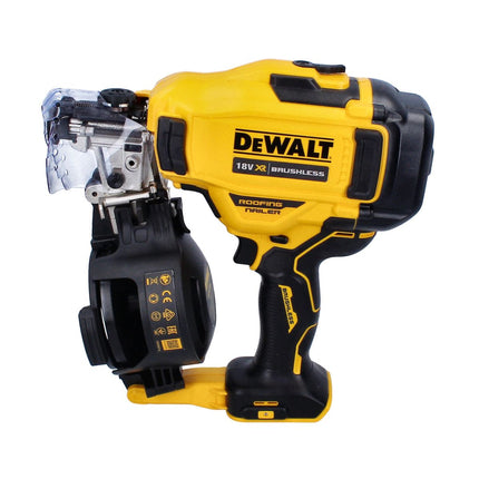 Cloueur à bobine DeWalt DCN 45 RNM2 18 V 19 - 44 mm sans balais + 2x batterie 4,0 Ah + chargeur + TSTAK