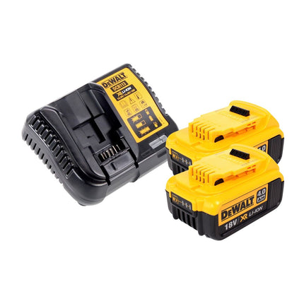 Cloueur à bobine DeWalt DCN 45 RNM2 18 V 19 - 44 mm sans balais + 2x batterie 4,0 Ah + chargeur + TSTAK