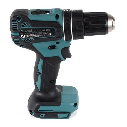 Taladro percutor inalámbrico Makita DHP 485 Z 18 V 50 Nm sin escobillas + juego de brocas de 40 piezas - sin batería, sin cargador
