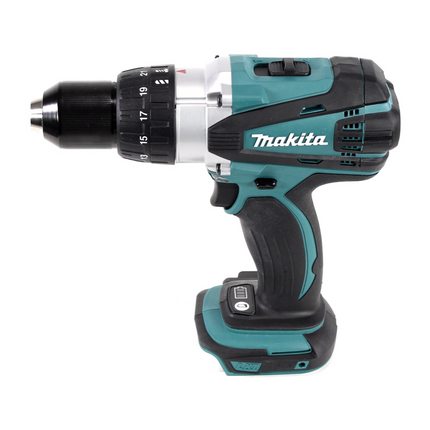 Makita DDF 458 RF1 taladro atornillador inalámbrico 18 V 91 Nm + 1x batería 3,0 Ah + cargador + juego de brocas de 40 piezas