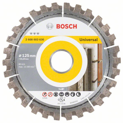 Bosch Diamant Trennscheibe Best for Universal 125 x 22,23 mm ( 2608603630 ) - Toolbrothers