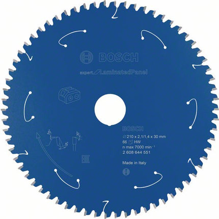 Bosch Professional Expert for Laminated Panel Kreissägeblatt 216 x 30 x 2,1 mm 66 Zähne ( 2608644551 ) - Toolbrothers