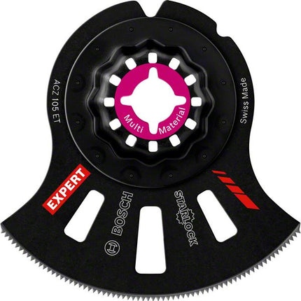 Bosch EXPERT Multi Material ACZ 105 ET Lama a segmenti Starlock 105 mm - 1 pz. ( 2608664208 ) Carburo