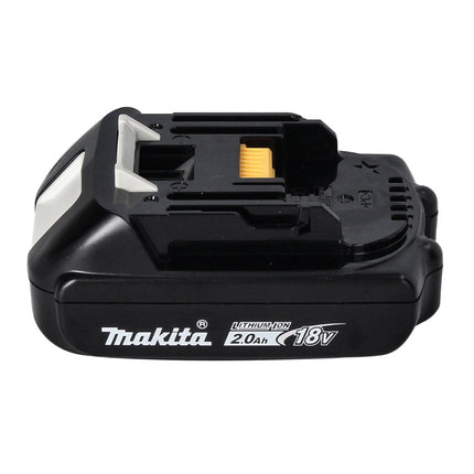 Makita cordless power set 18 V with 2x BL 1820 B rechargeable battery 2.0 Ah ( 2x 197254-9 )