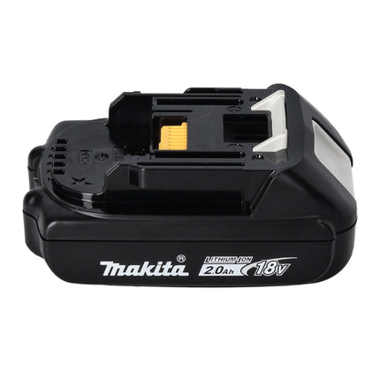 Makita cordless power set 18 V with 2x BL 1820 B rechargeable battery 2.0 Ah ( 2x 197254-9 )