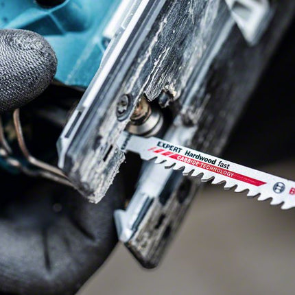 Zestaw brzeszczotów do wyrzynarki Bosch Expert T 144 DHM do szybkiego cięcia twardego drewna, 3 szt. ( 2608900541 ) Technologia węglikowa