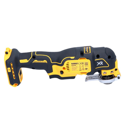 Oscilador sin cable DeWalt DCS 356 P1-XJ 18 V sin escobillas + 1x batería 5,0 Ah + cargador + kit de accesorios