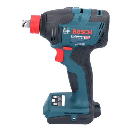 Atornillador de impacto a batería Bosch GDX 18V-210 C Professional 18 V 210 Nm sin escobillas + 1 batería de 4,0 Ah + cargador + módulo de conectividad + L-Boxx