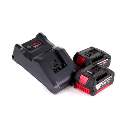 Atornillador de impacto a batería Bosch GDX 18V-210 C Professional 18 V 210 Nm sin escobillas + 2 baterías de 4,0 Ah + cargador + módulo de conectividad + L-Boxx