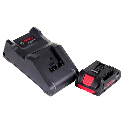 Bosch GWX 18V-10 Amoladora angular profesional sin cable 18 V 125 mm X-LOCK Brushless + 1x batería ProCORE 4,0 Ah + cargador + L-Boxx