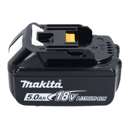 Makita DGA 521 T1X1 Amoladora angular sin cable 18 V 125 mm X-LOCK Brushless + 1x batería recargable 5,0 Ah - sin cargador