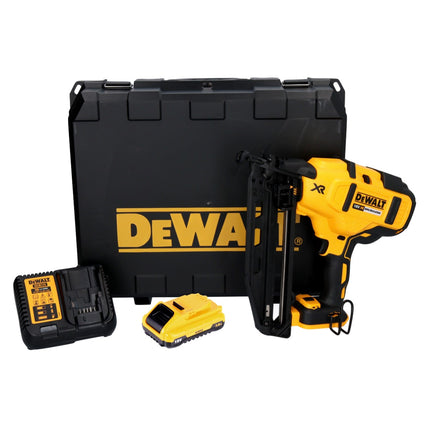 DeWalt DCN 660 L1 Akku Nagler 18V 32-63 mm Brushless + 1x Akku 3,0 Ah + Ladegerät + Koffer