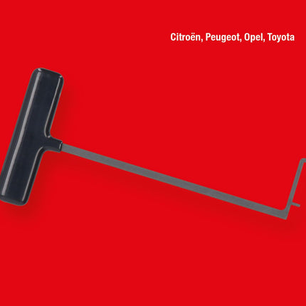 KS TOOLS Utensile di controllo cinghia dentata per PSA ( 400.2118 )