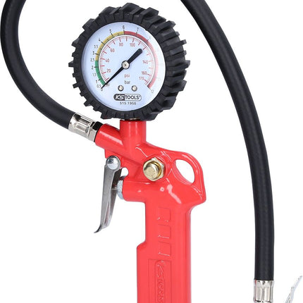 KS TOOLS Druckluft-Reifenfüllmesser, 0-12bar ( 515.1950 ) - Toolbrothers