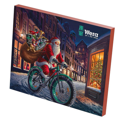 Wera Adventskalender 2023 Edition Handwerkzeug Set 28 tlg. ( 05136607001 ) PH / PZ / Torx / Schlitz / Hex