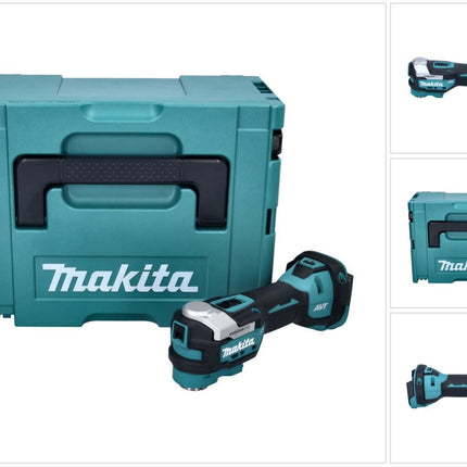 Makita DTM 52 ZJ Akku Multifunktionswerkzeug 18 V Starlock Max Brushless + Makpac - ohne Akku, ohne Ladegerät