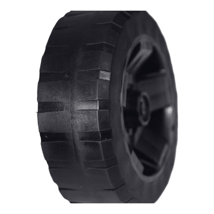 Qbrick System ONE Plateforme de transport empilable 745 x 510 x 180 mm avec roues pivotantes en métal et frein