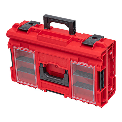 Qbrick System ONE 200 2.0 Profi RED ULTRA HD Custom tool case modular organiser 585 x 385 x 190 mm 15.4 l stackable IP66