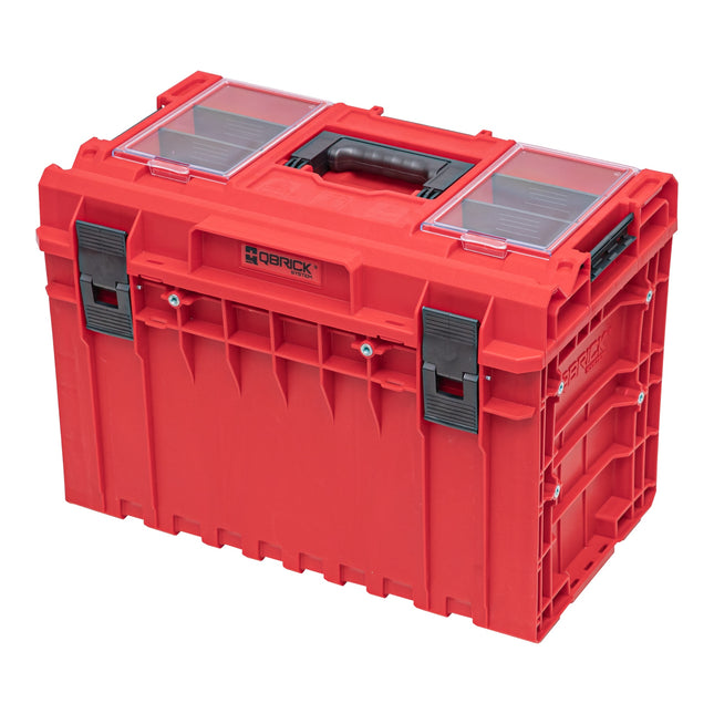 Qbrick System ONE 450 2.0 PROFI RED ULTRA HD Maletín de herramientas a medida organizador modular 585 x 385 x 420 mm 52 l apilable IP66