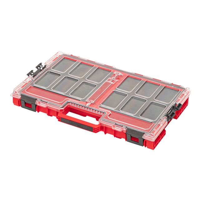 Qbrick System ONE Organiser L 2.0 MFI RED ULTRA HD stackable 531 x 379 x 77 mm 6 l IP66 with foam insert