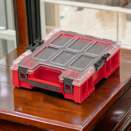 Qbrick System ONE Organiser M Plus MFI RED ULTRA HD Organiser 364 x 264 x 106 mm 4 l stackable IP66
