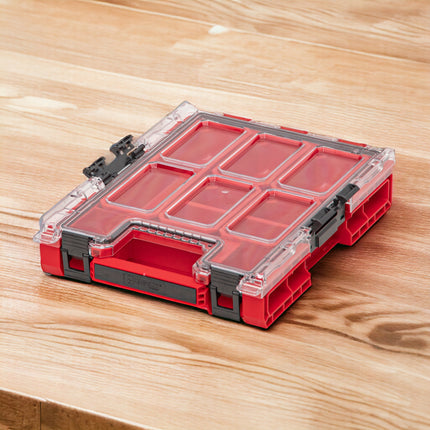 Qbrick System ONE Organiser M RED ULTRA HD Organiser 365 x 265 x 77 mm 2.5 l stackable IP66