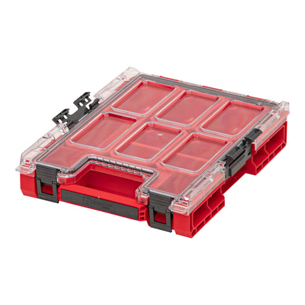 Qbrick System ONE Organiser M RED ULTRA HD Organiser 365 x 265 x 77 mm 2.5 l stackable IP66