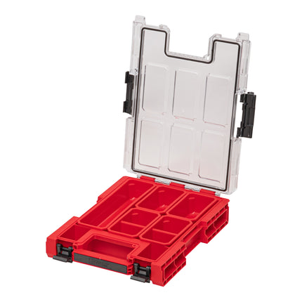 Qbrick System ONE Organiser M RED ULTRA HD Organiser 365 x 265 x 77 mm 2.5 l stackable IP66
