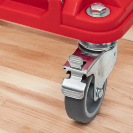 Qbrick System PRO Plataforma de transporte RED ULTRA HD Tablero de rodillos 506 x 325 x 140 mm 100 kg de capacidad de carga