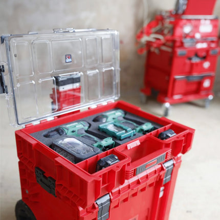 Qbrick System PRO 200 MFI RED ULTRA HD Organiser 452 x 358 x 79 mm 6 l stackable IP54