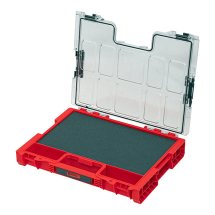 Qbrick System PRO 200 MFI RED ULTRA HD Organiser 452 x 358 x 79 mm 6 l stackable IP54